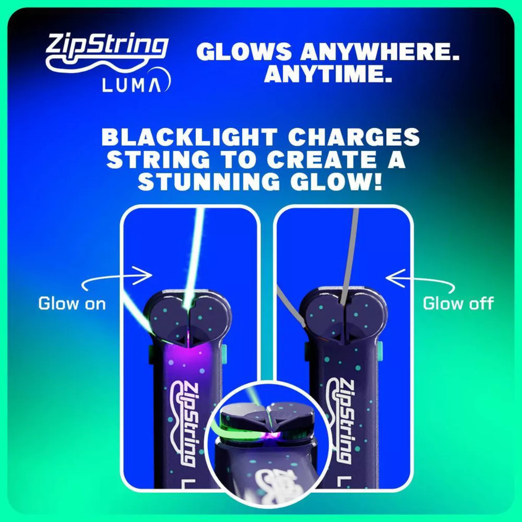ZipString Luma Glow in the Dark Rope Launcher