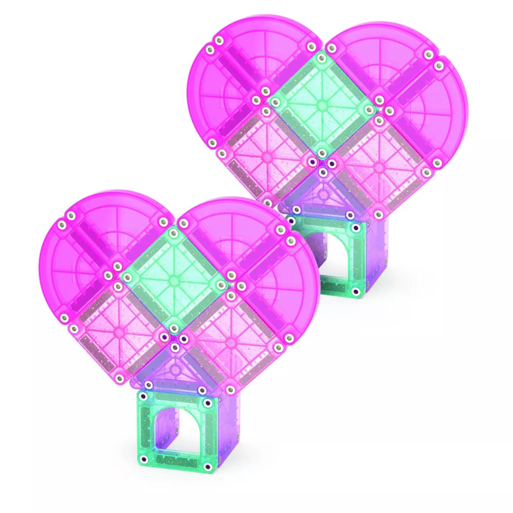Magna Tiles Micro Mags Heart to Heart Travel Set 26 Pc