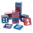 Magna Tiles Micro Mags Learn Numbers 56Pc