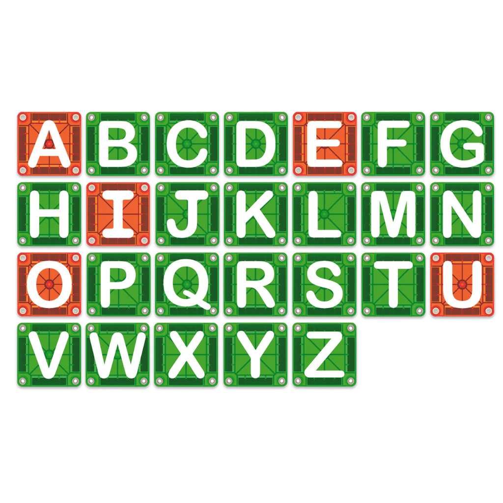 Magna Tiles Micro Mags Learn Letters 56pc