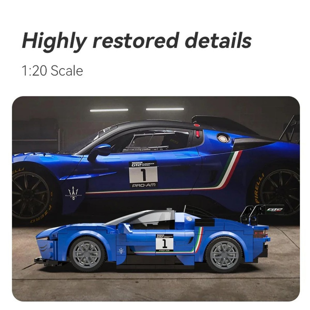 CaDA C51089W 1:20 Maserati GT2