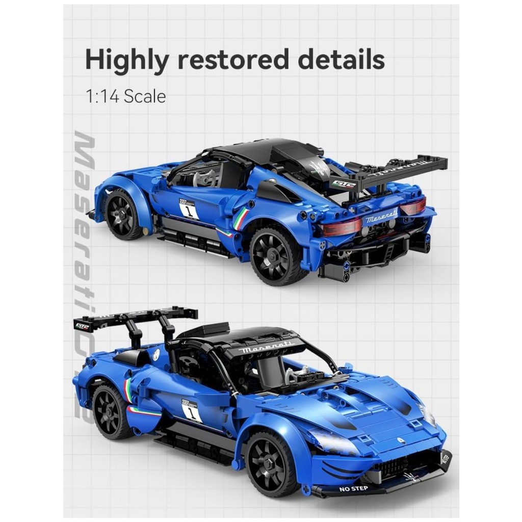 CaDA C57013W 1:14 Maserati GT2