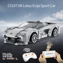 CaDA C51071W 1:18 R/C Evija Lotus Racing Car Building Set