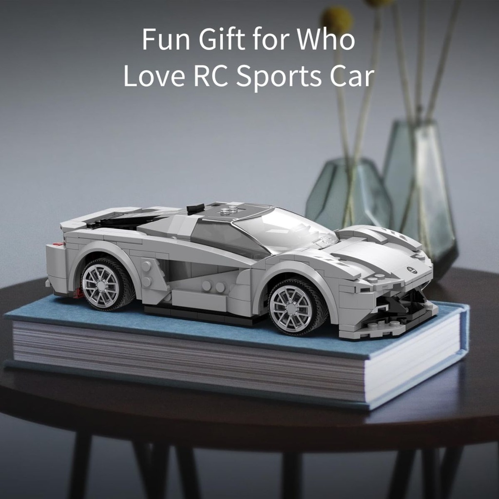 CaDA C51071W 1:18 R/C Evija Lotus Racing Car Building Set