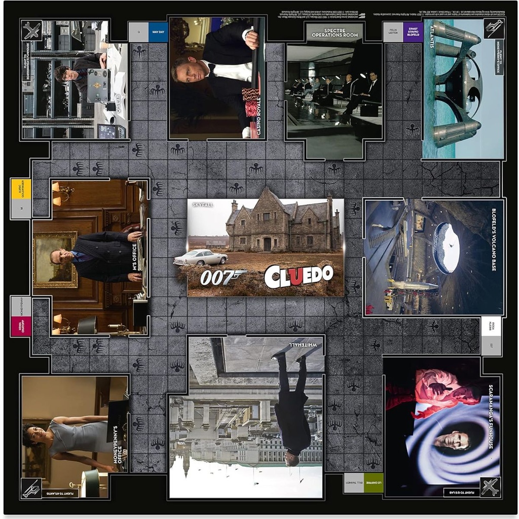 Cluedo Board Game James Bond 007 Edition
