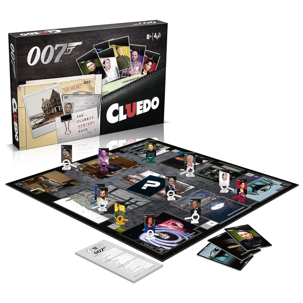 Cluedo Board Game James Bond 007 Edition