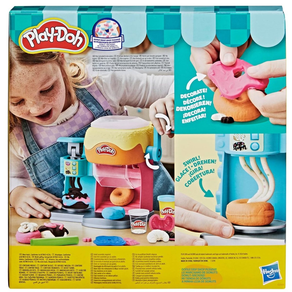 Playdoh Donut Drop Shop Playset