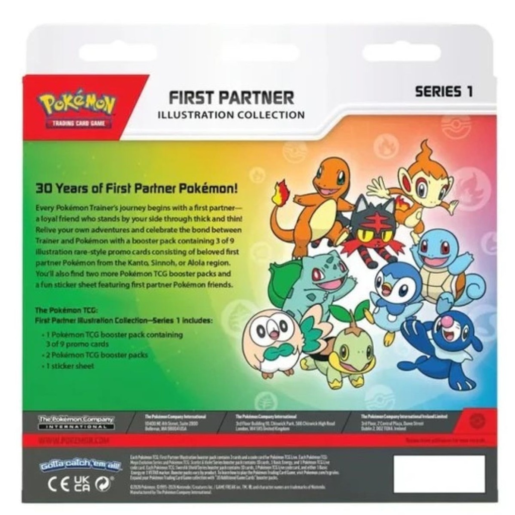 Pokemon First Partner ILLUSTRATION COLLECTION