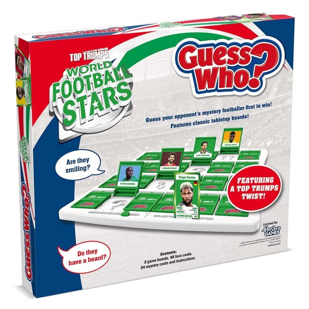 Guess Who World Football Stars Edition Game