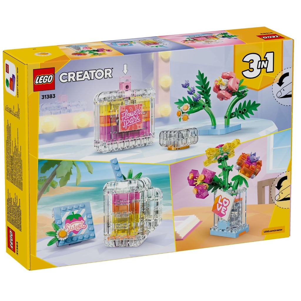 LEGO 31383 Creator Floral Decor Perfume Bottle