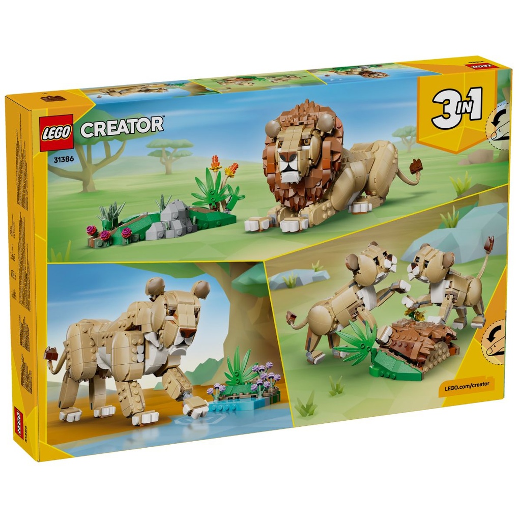 LEGO 31386 Creator Wild Animals Majestic Lion