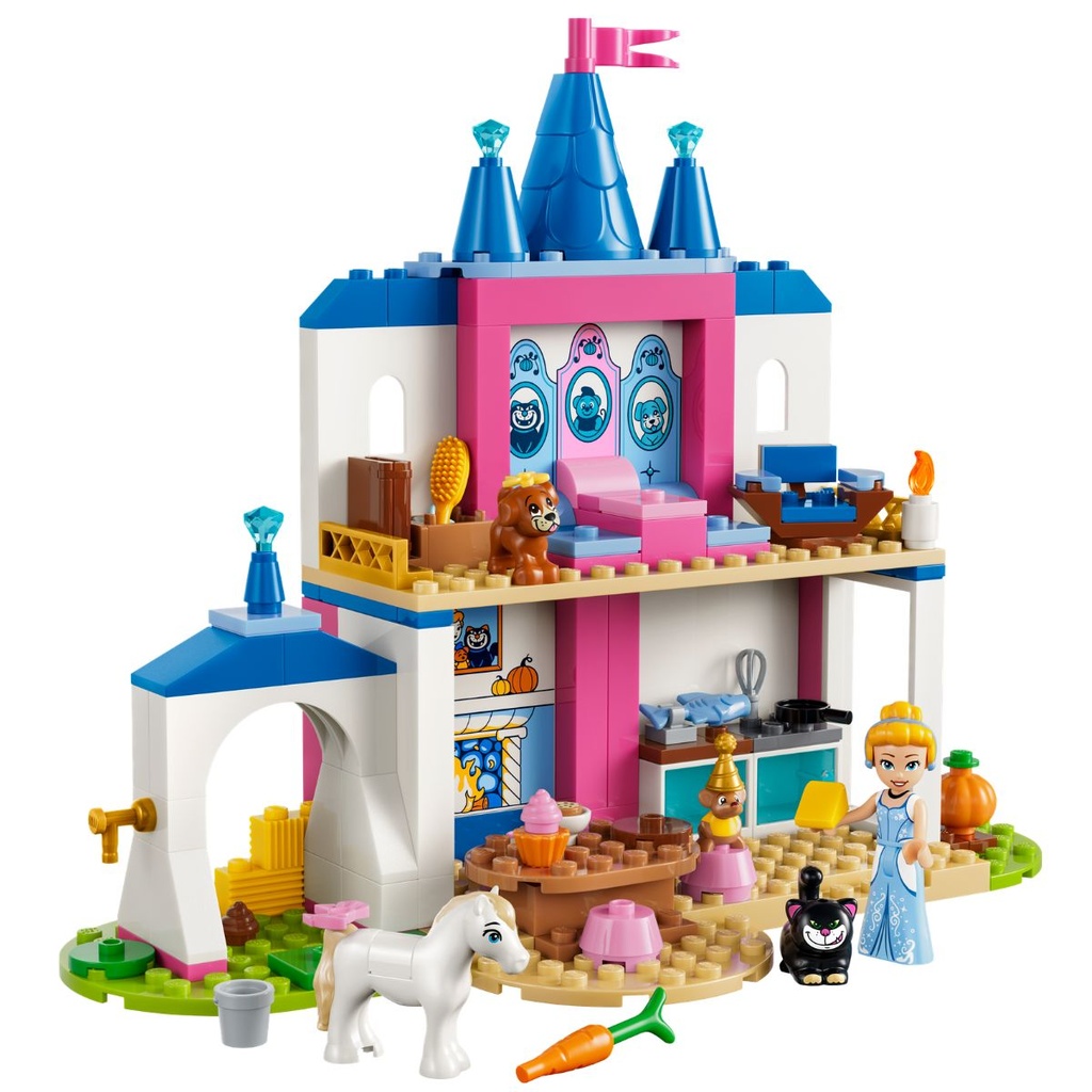 LEGO 43283 Disney Princess Cinderella Animal Friends Castle