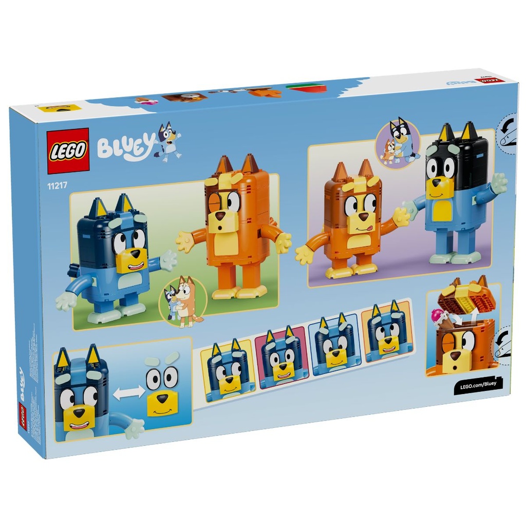 LEGO 11217 Bluey Brick-Built Bluey Family