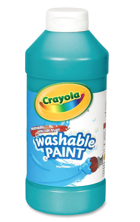 Crayola Washable Paint 16oz Turquoise