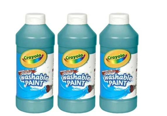 Crayola Washable Paint 16oz Turquoise