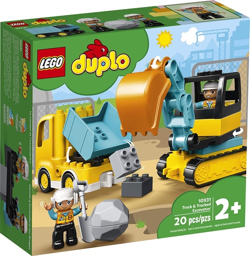 [5702016618204] LEGO 10931 Duplo Truck n Tracked Excavator