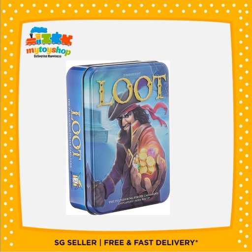 [1103119,759751023119] Gamewright Loot Tin Card Game