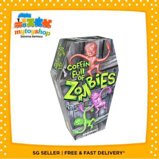 [759751003548] Gamewright Coffin Full of Zombies Game