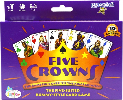 [736396040015] Five Crowns Card Game