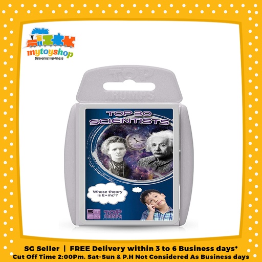 [885996004283] Top Trumps Top 30 Scientist