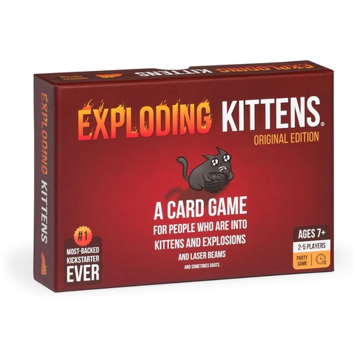 [852131006020] Exploding Kittens Original Edition