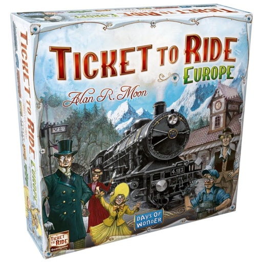 [824968717929] Ticket to Ride Europe Board Game
