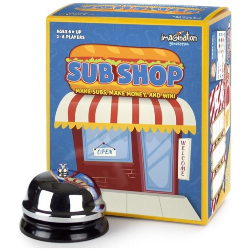 [796520338647] Sub Shop Card Game