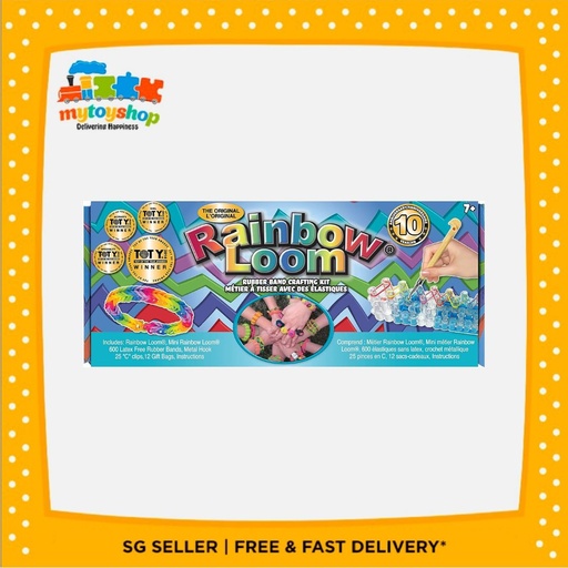 [851566005004] Rainbow Loom Rubber Bands Crafting Kit