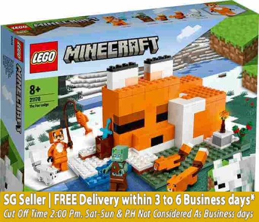 [5702017155791] LEGO 21178 Minecraft The Fox Lodge
