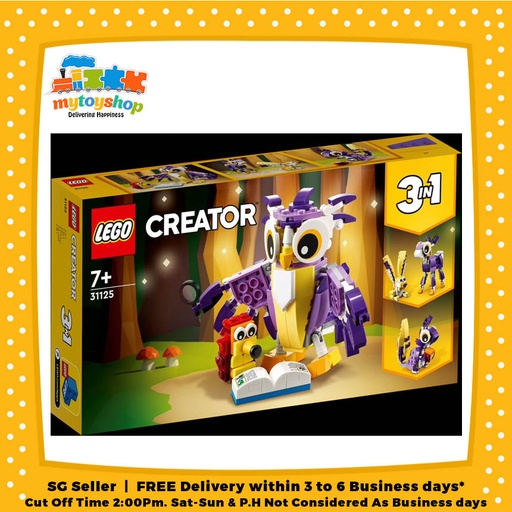 [5702017117454,31125] LEGO Creator  31125 Fantasy Forest Creatures