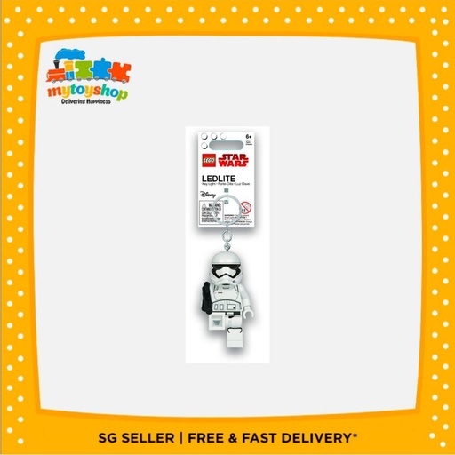 [4895028521189] LEGO Keychain Star Wars Storm Trooper Keylight