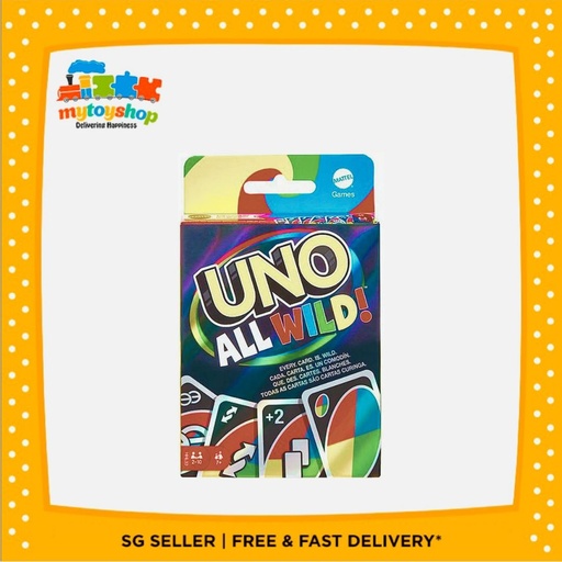 [194735070633] Uno All Wild Card Game