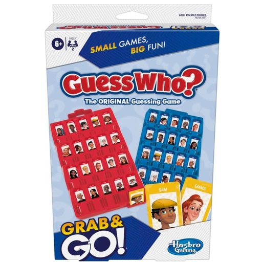 [195166231051] Guess Who Grab n Go Game