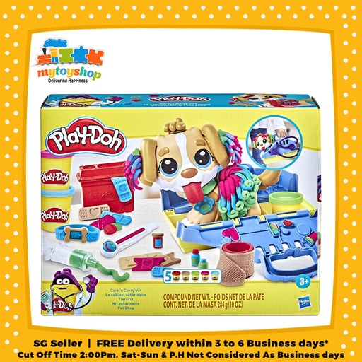 [5010993954469] Playdoh Care n Carry Vet