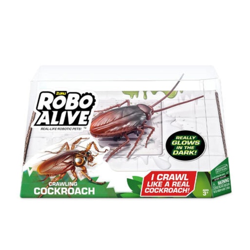 [193052033413] Zuru Robo Alive Glow Cockroach