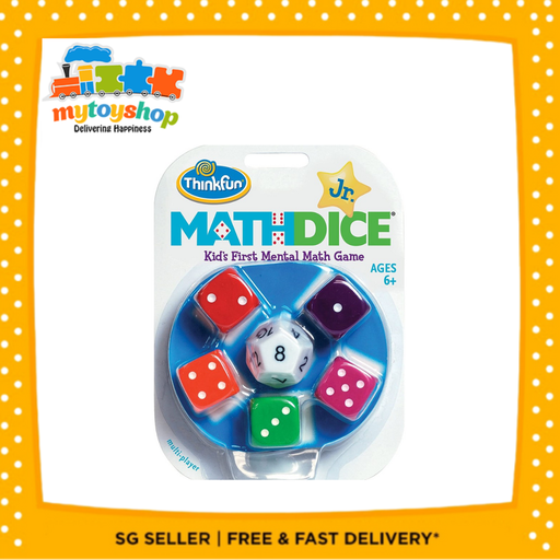 [5061515,019275015152] Thinkfun Math Dice Junior