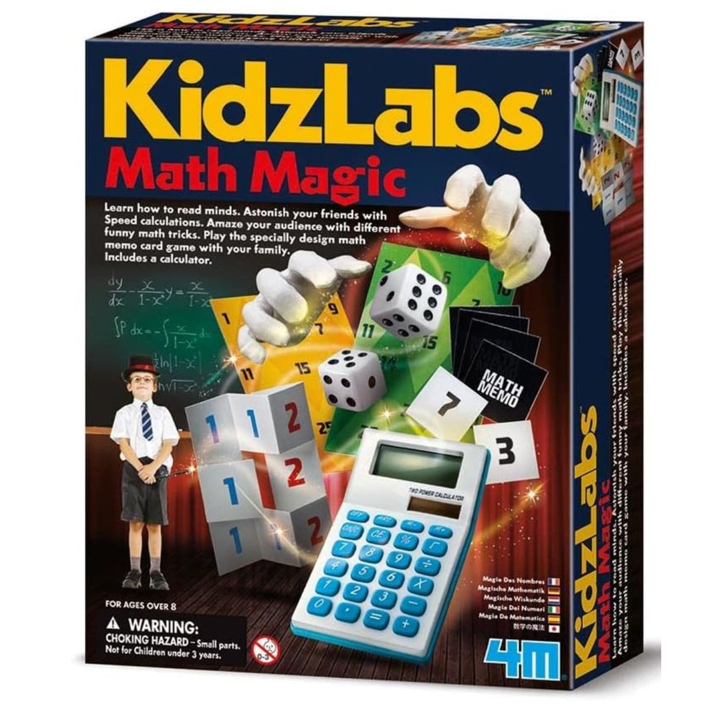 4M KidzLabs Math Magic Kit