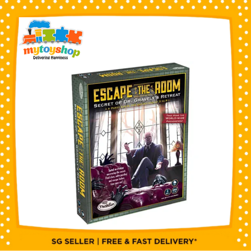 [5063527,019275073527] ThinkFun Escape The Room Secret Of Dr Gravely's Retreat