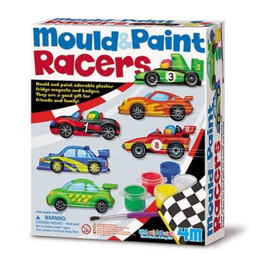 [4893156035448] 4M Mould and Paint Racers