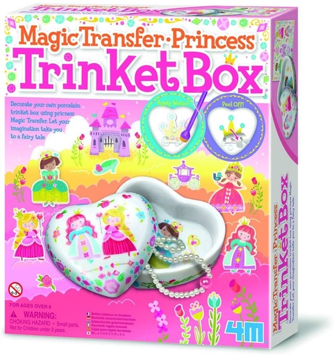 [4893156046840] 4M Magic Transfer Princess Trinket Box
