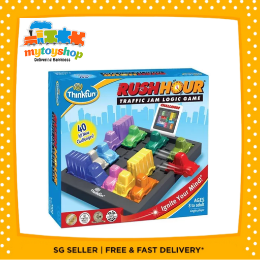 [019275050009] ThinkFun Rush Hour Traffic Jam Logic Game