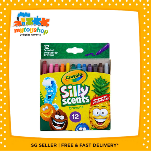 [071662196127] Crayola Silly Scents Mini Twistable Crayons 12ct