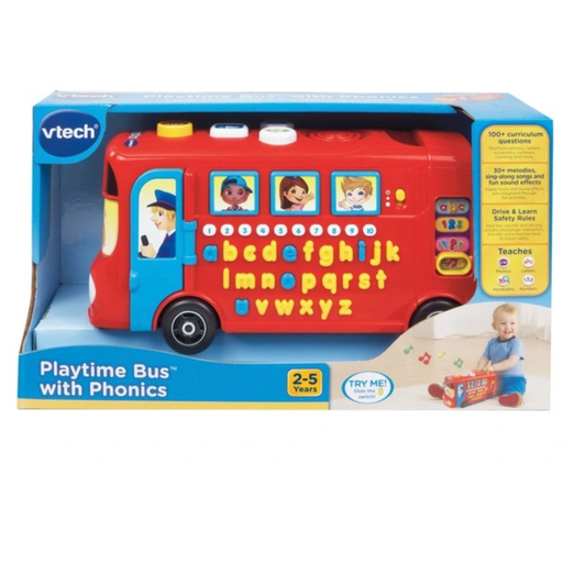 [3417761500033] VTech Playtime Bus with Phonics