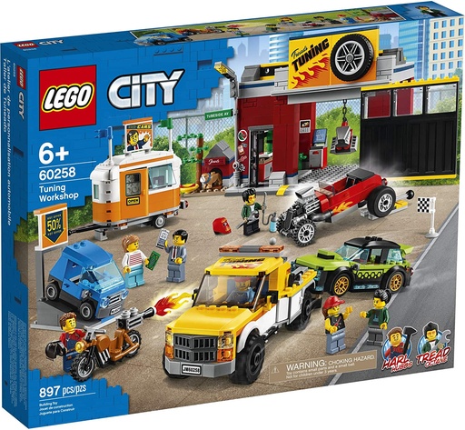 [5702016617924] LEGO 60258 City Tuning Workshop