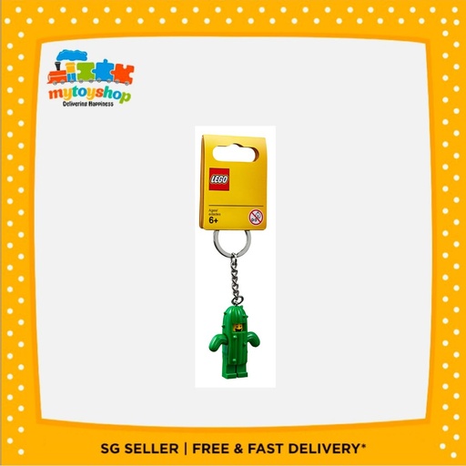 [4895028528362] LEGO Keychain Cactus Boy Keylight