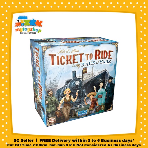[824968720028] Ticket To Ride Rails n Sails