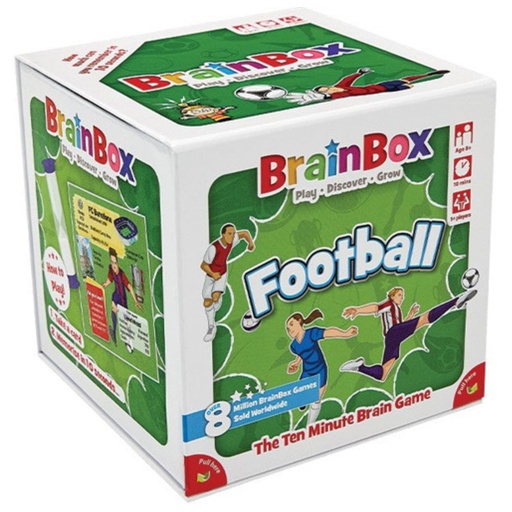 [5025822900098] Brainbox Football Card Game