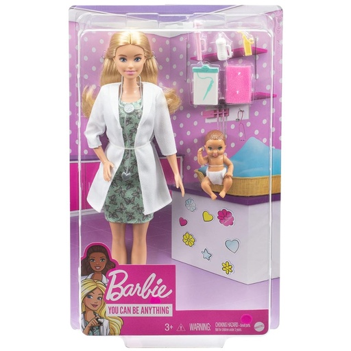 [887961928068] Barbie Doctor n Baby Playset
