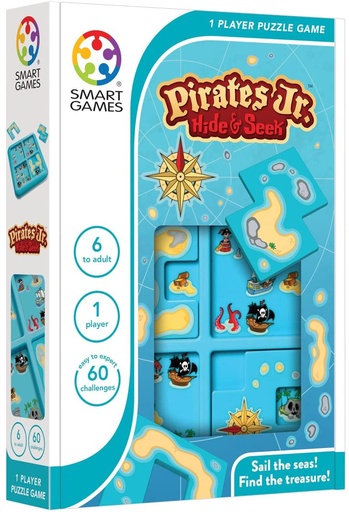 [SG432,5414301518501] Smart Games Hide &amp; Seek Pirates Jr