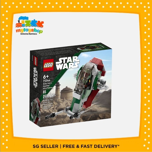 [5702017421278] LEGO 75344 Star Wars Boba Fett's Starship Microfighter